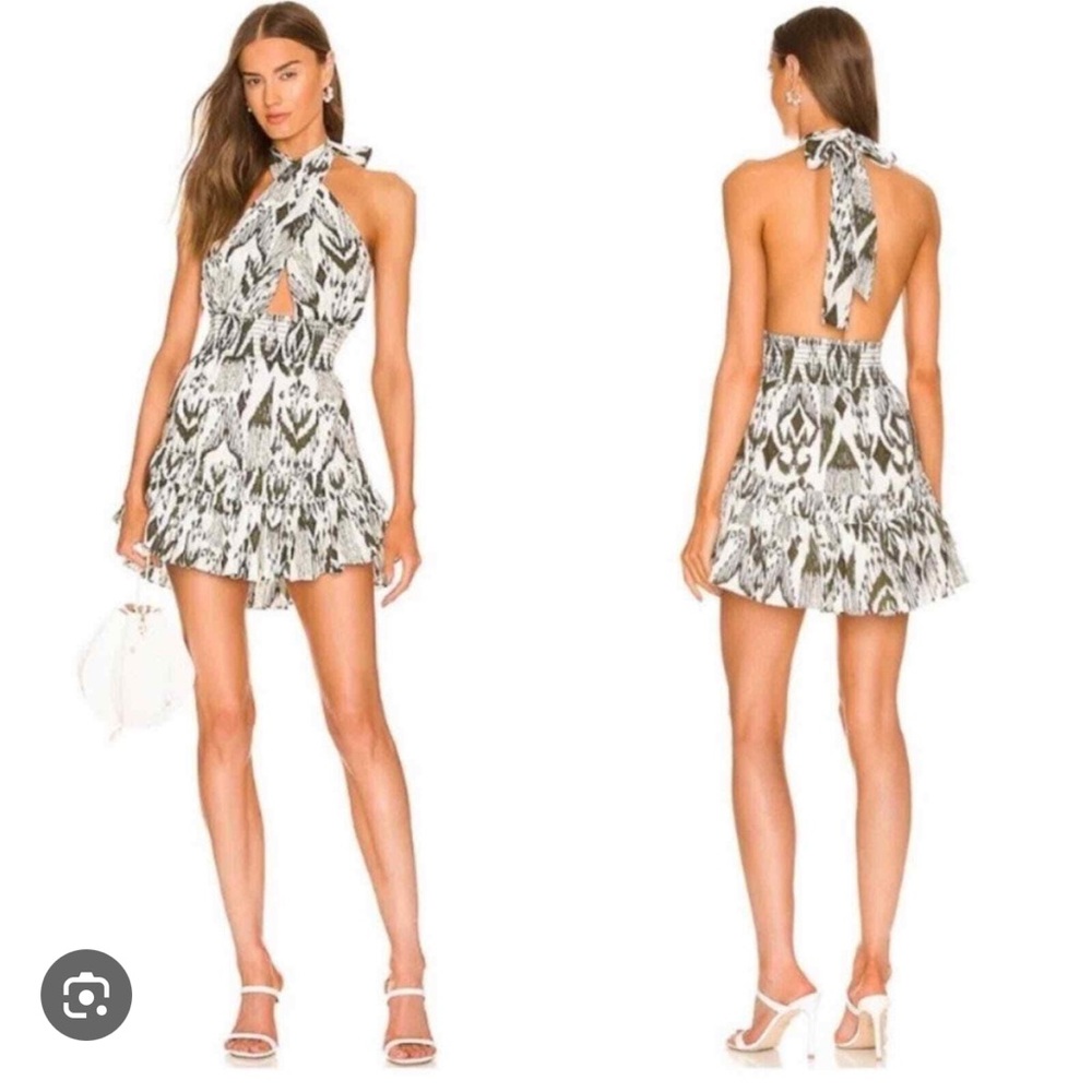 MISA Tula Dress In Spring Ikat S